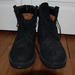 Timberland Men's Black Leather Boots